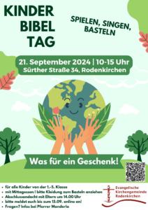 Read more about the article Was für ein Geschenk! – Kinderbibeltag am 21. September