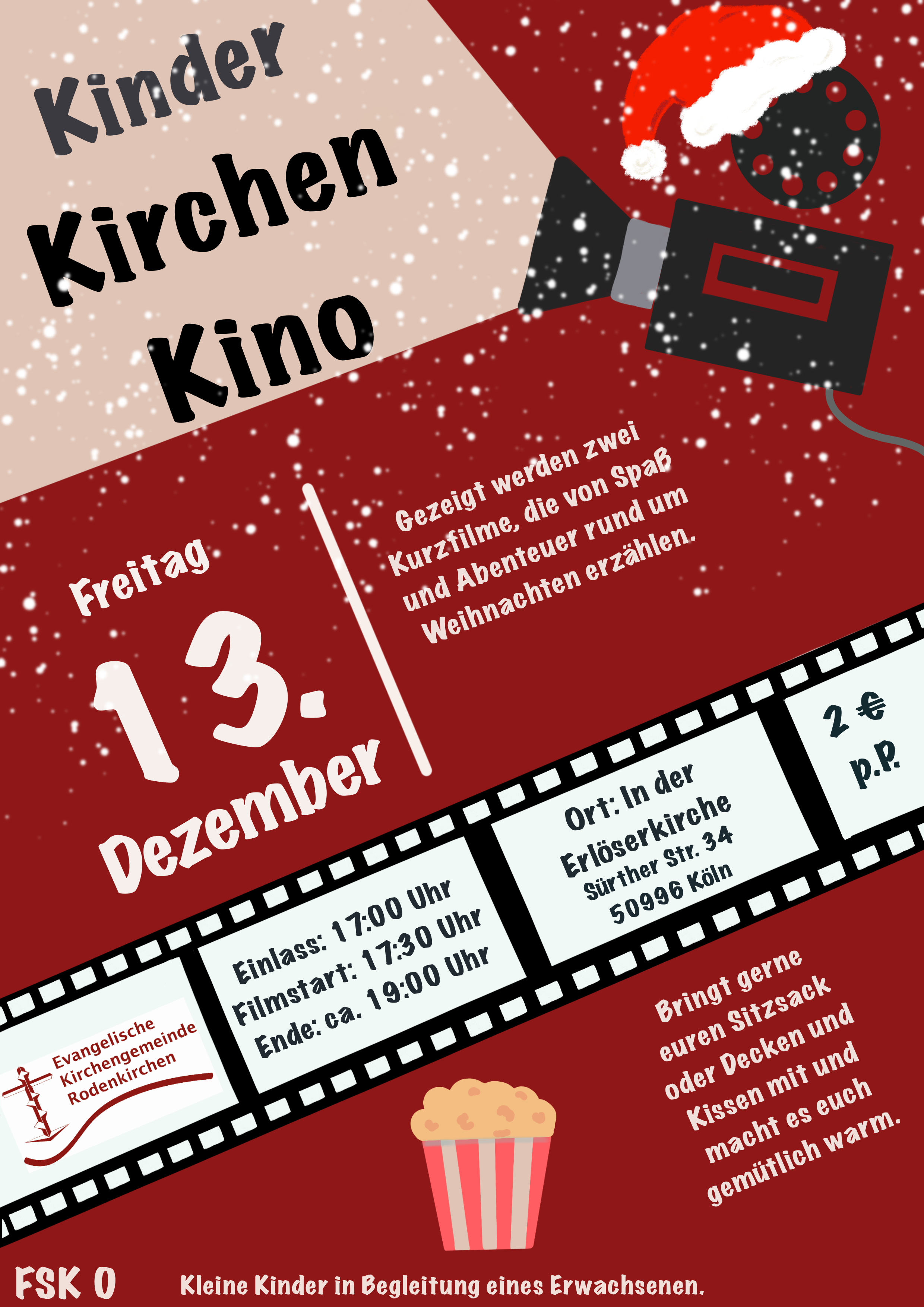 Read more about the article Kinder-Kirchen-Kino im Dezember